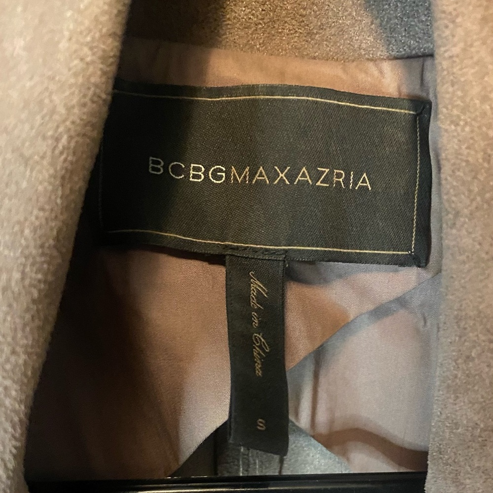 BCBGMaxAzria Boho Brown Faux Suede Draped Vest Small - Picture 2 of 8